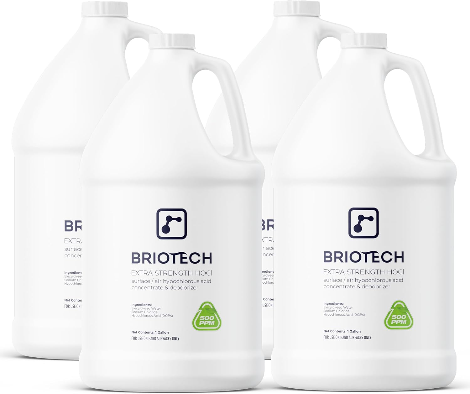 BRIOTECH Extra Strength HOCl Cleaner for Homes and Offices