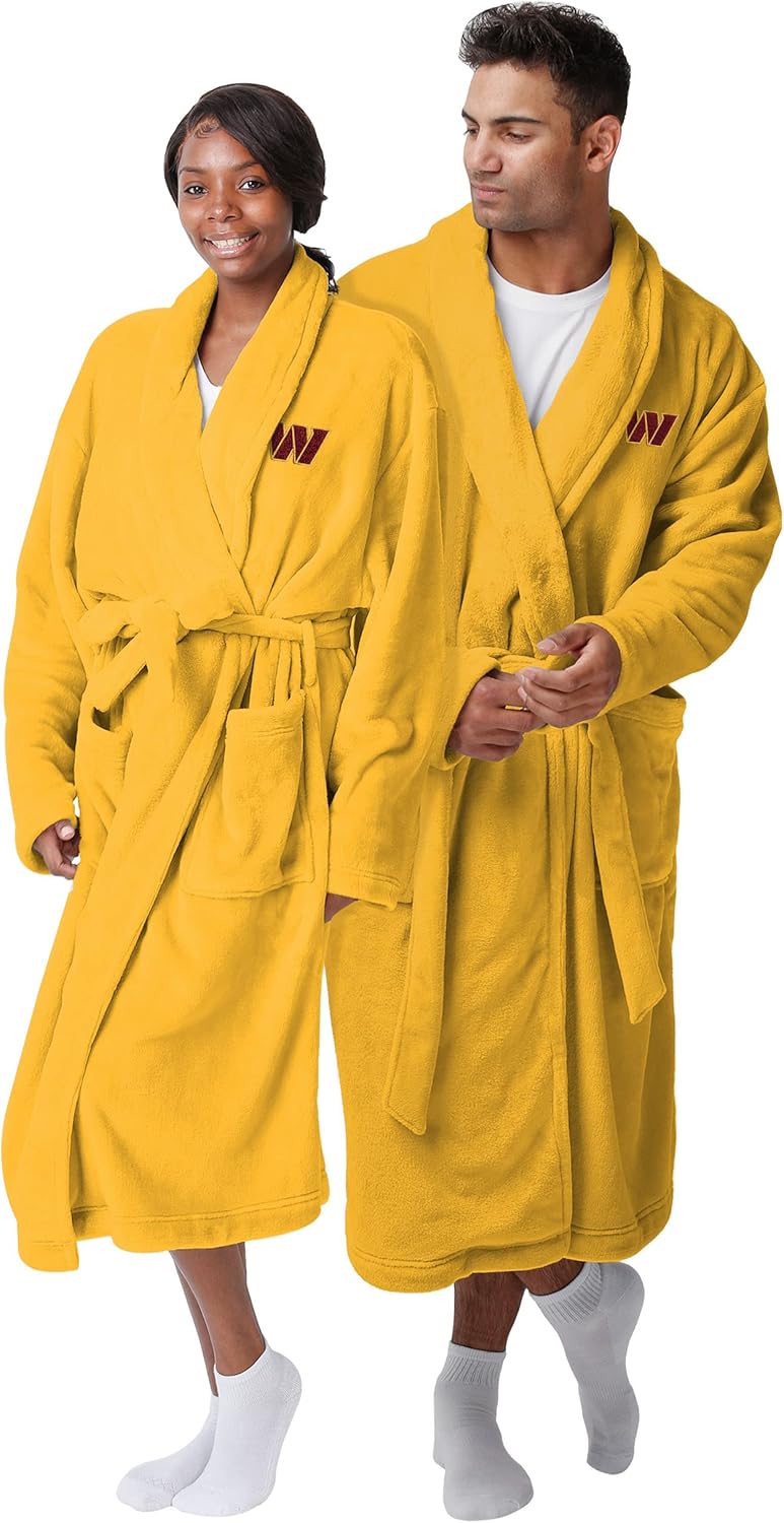 NFL Team Logo Soft Lazy Day Robe for Ultimate Comfort