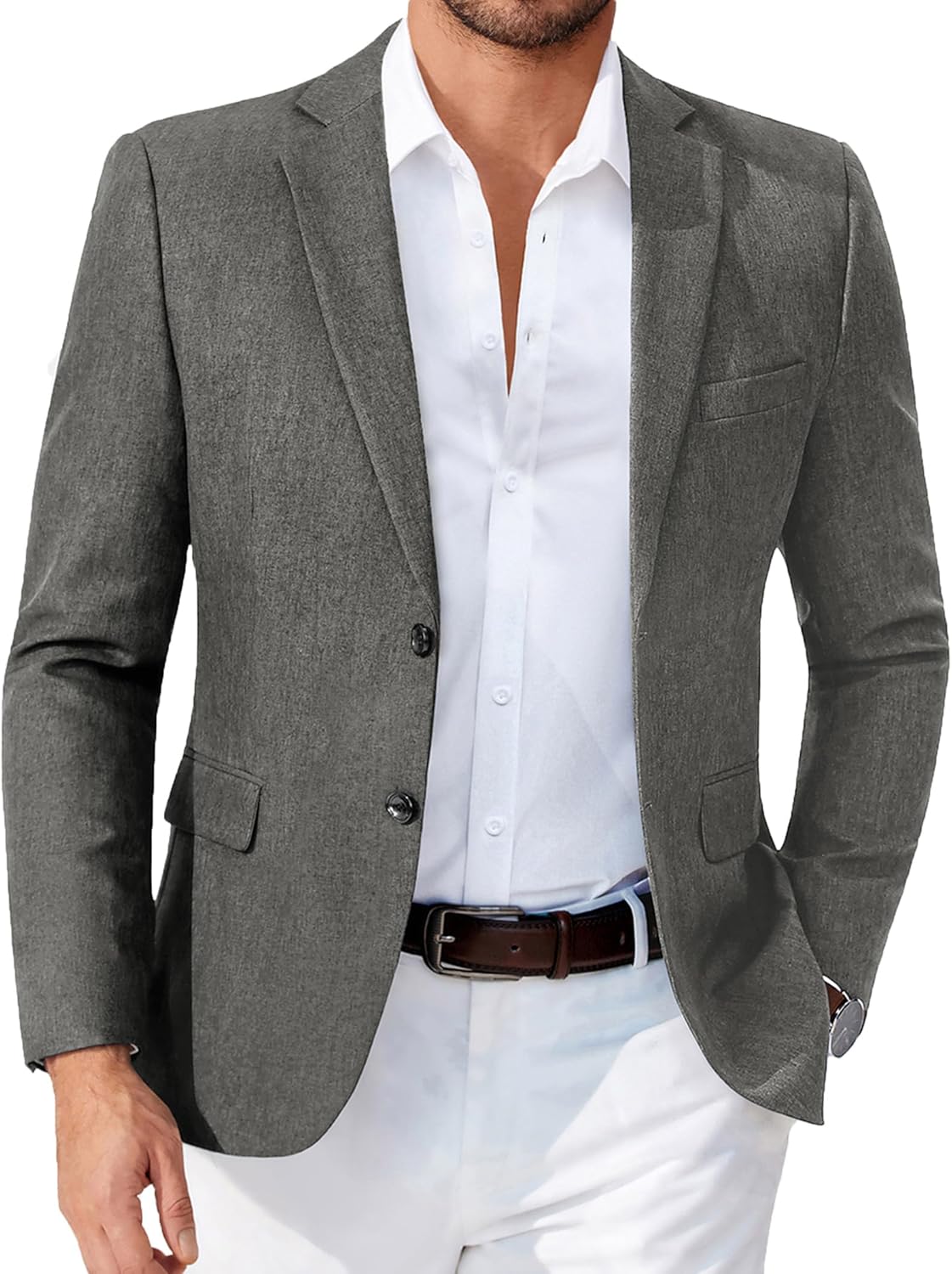 Stylish COOFANDY Men's Blazer for Casual and Formal Wear