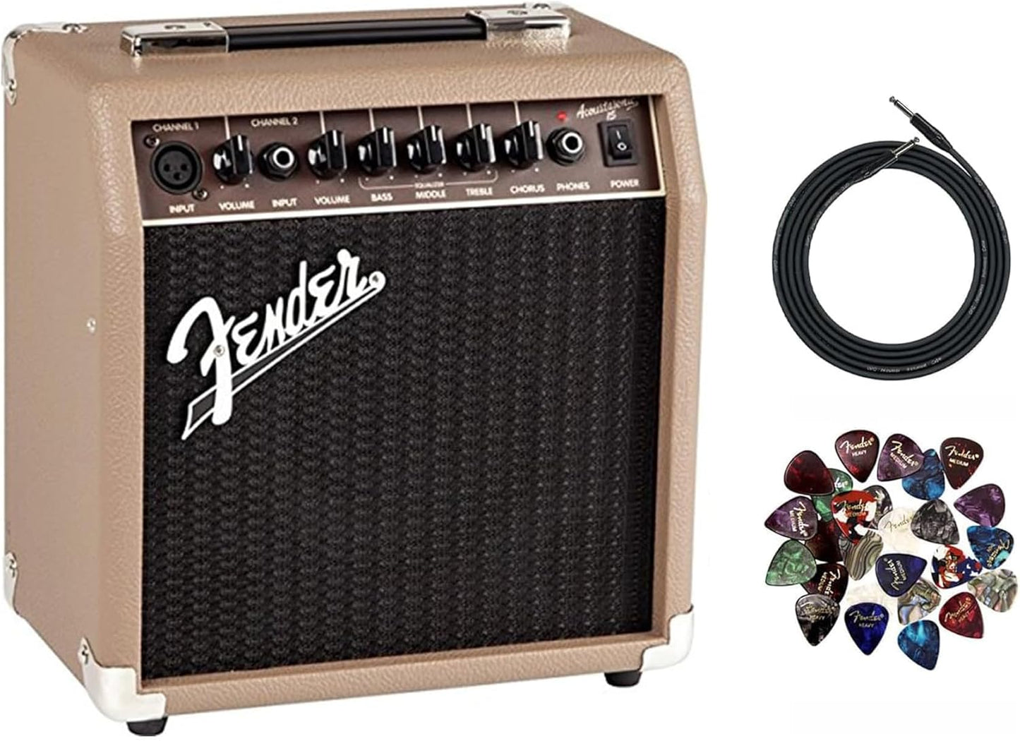 Fender Acoustasonic 15 Bundle: Amplify Your Acoustic Sound!