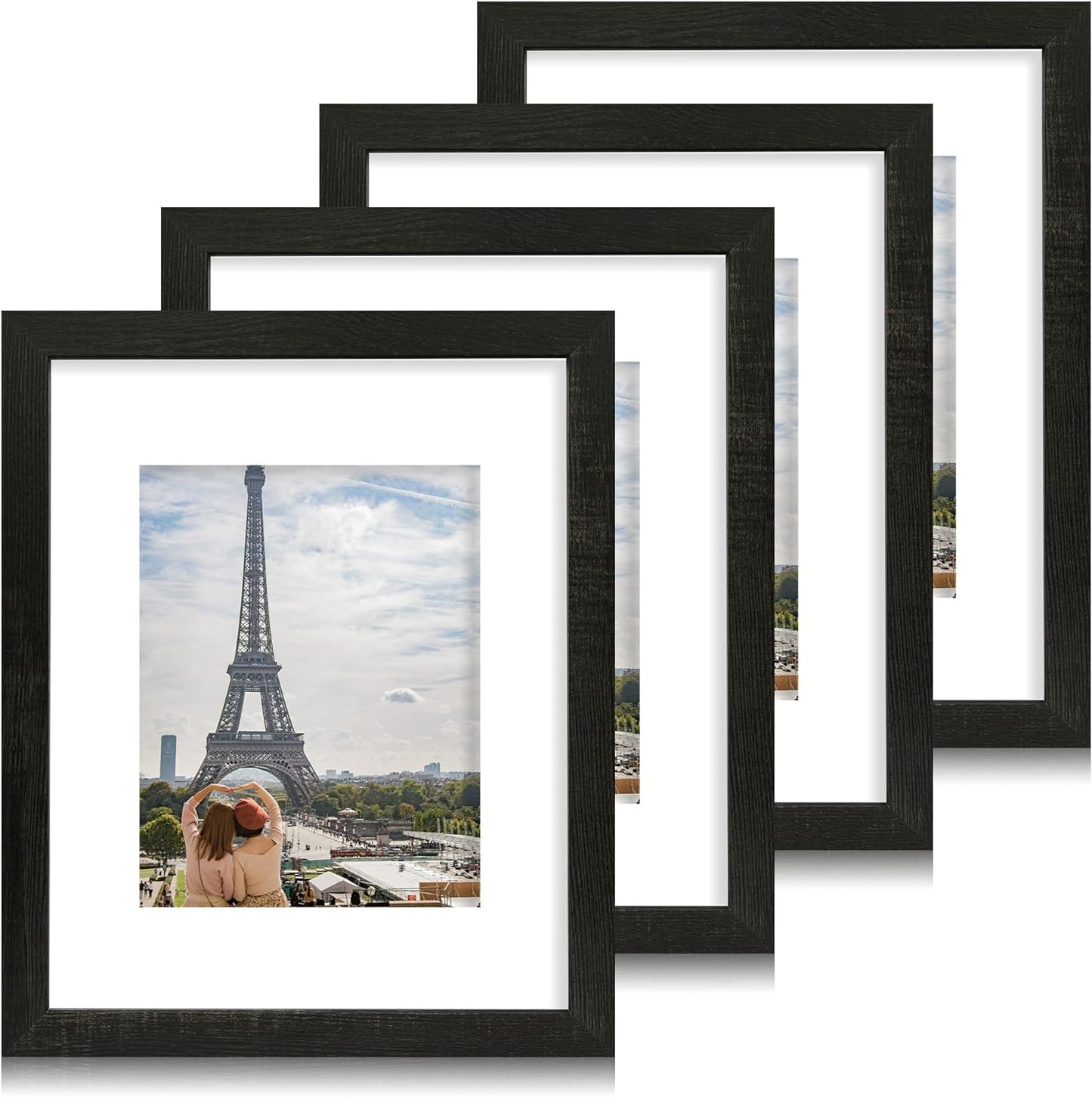 11x14 Picture Frame Set of 4 by Hongkee - Rustic Design