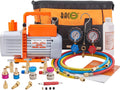 BACOENG R32 AC Vacuum Pump and Gauge Set - Sparkless 5 CFM Kit