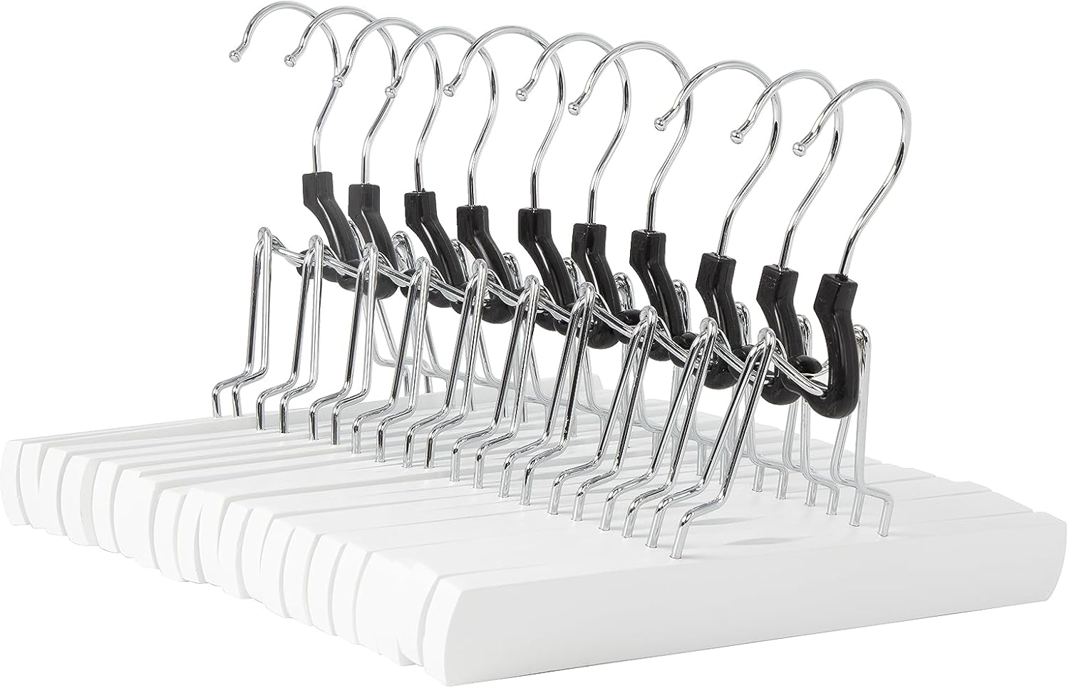 Wooden Pants Hangers - Organize Your Closet with Ease