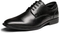 Men's Dress Oxfords in Vegan Leather - Plain Toe Comfort
