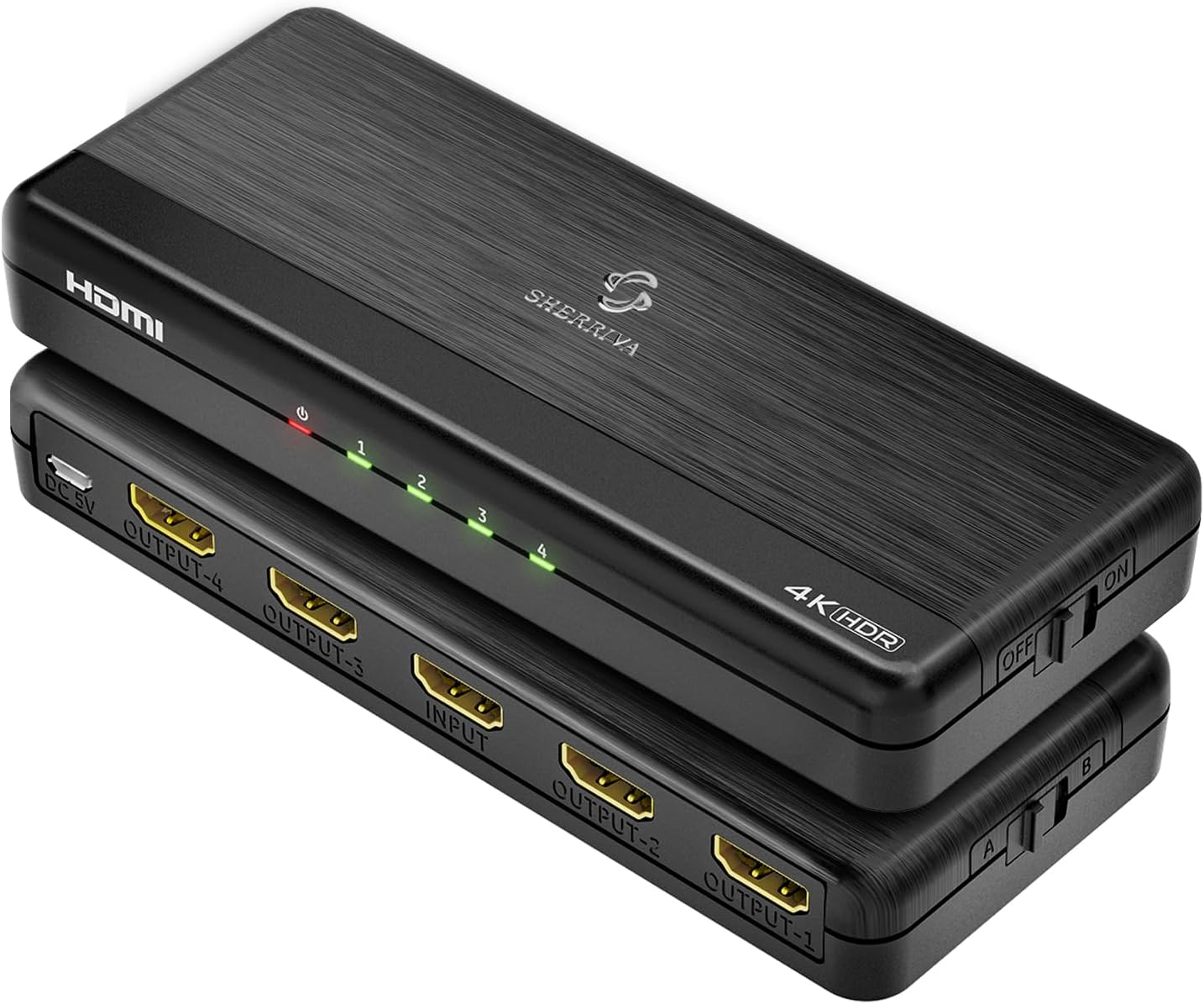 4K HDMI Splitter 1 in 4 Out for Stunning Visuals and Gaming