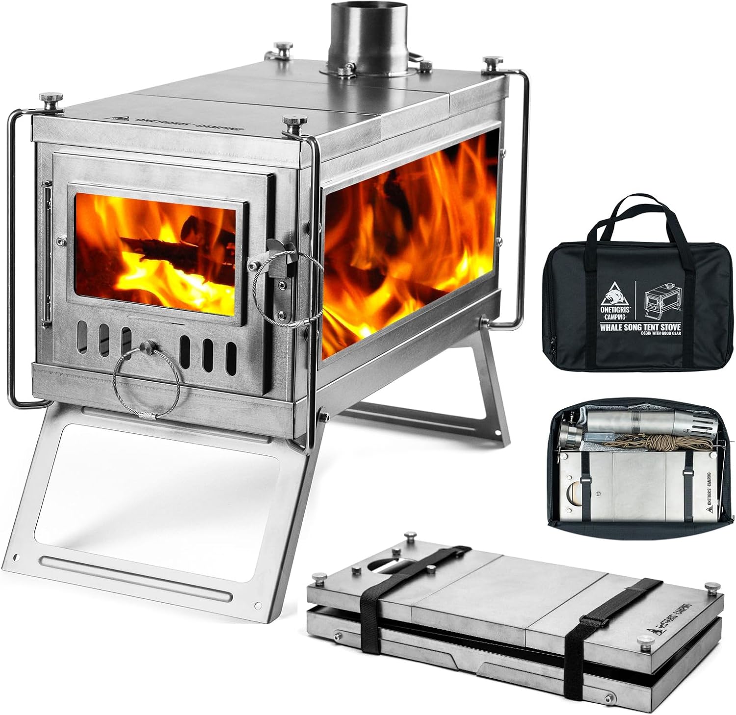 OneTigris Titanium Tent Stove: Lightweight Camping Essential