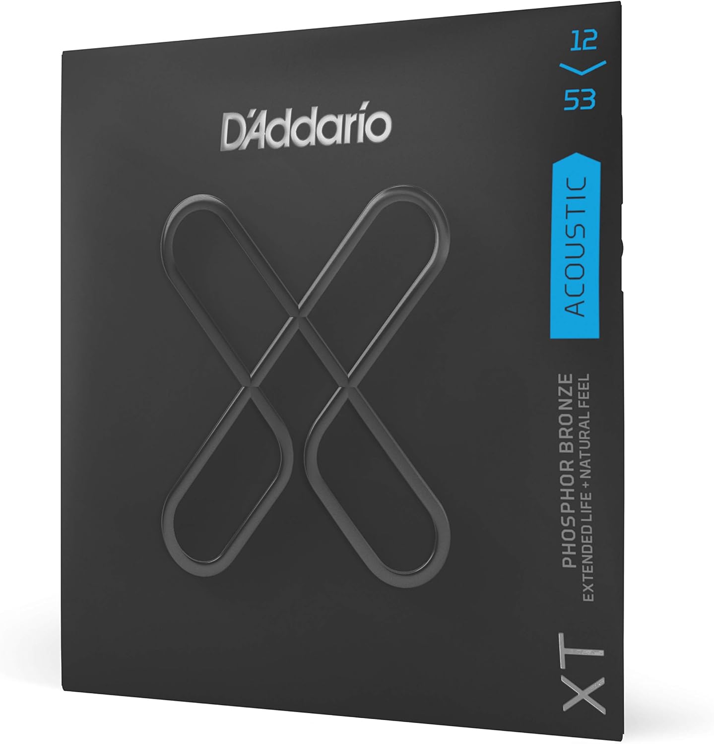 D'Addario XT Phosphor Bronze Strings - Extended Life & Natural Tone