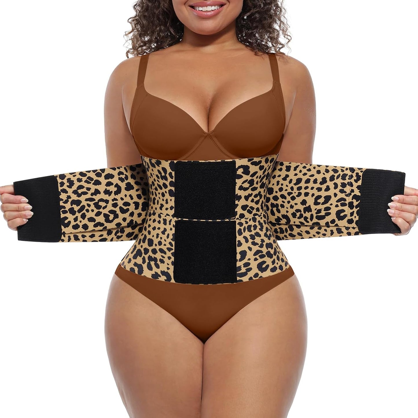 FeelinGirl Waist Trainer Long Torso Cincher for Tummy Control