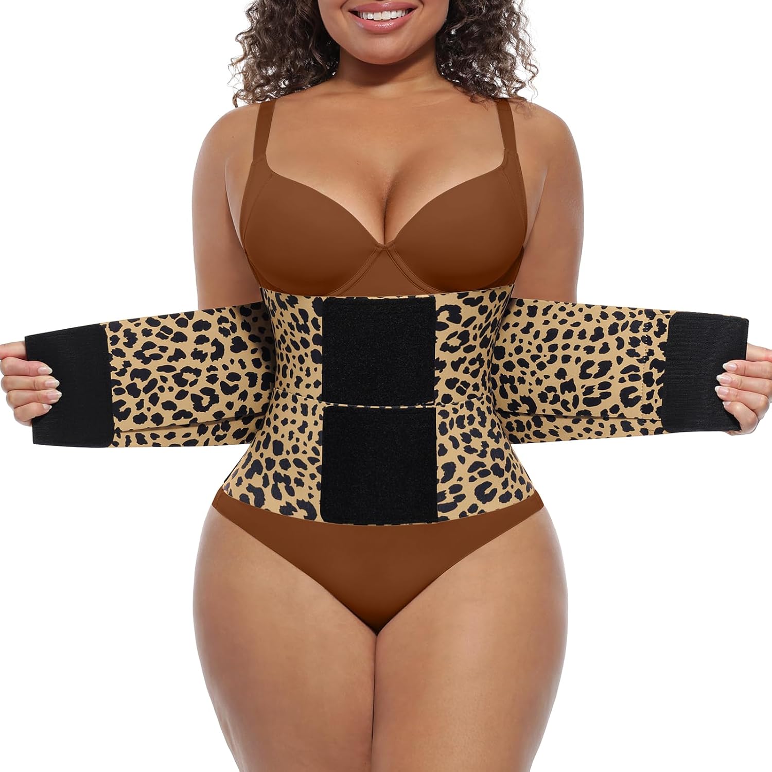 FeelinGirl Waist Trainer Long Torso Cincher for Tummy Control