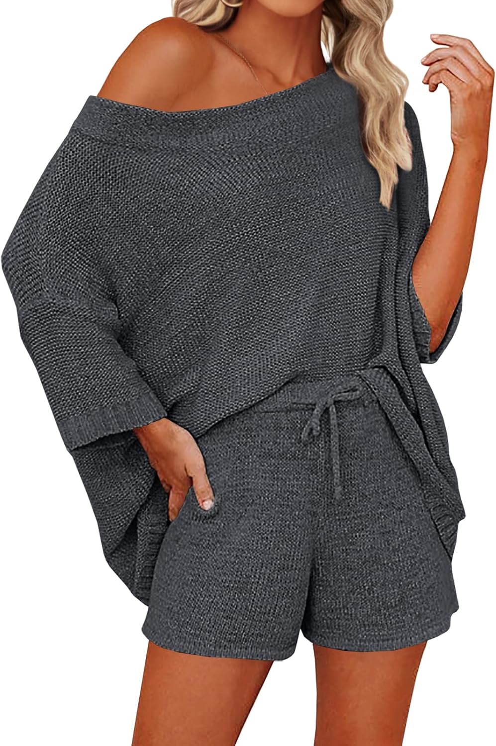 Mafulus Women's 2 Piece Outfits Sweater Sets for Cozy Style