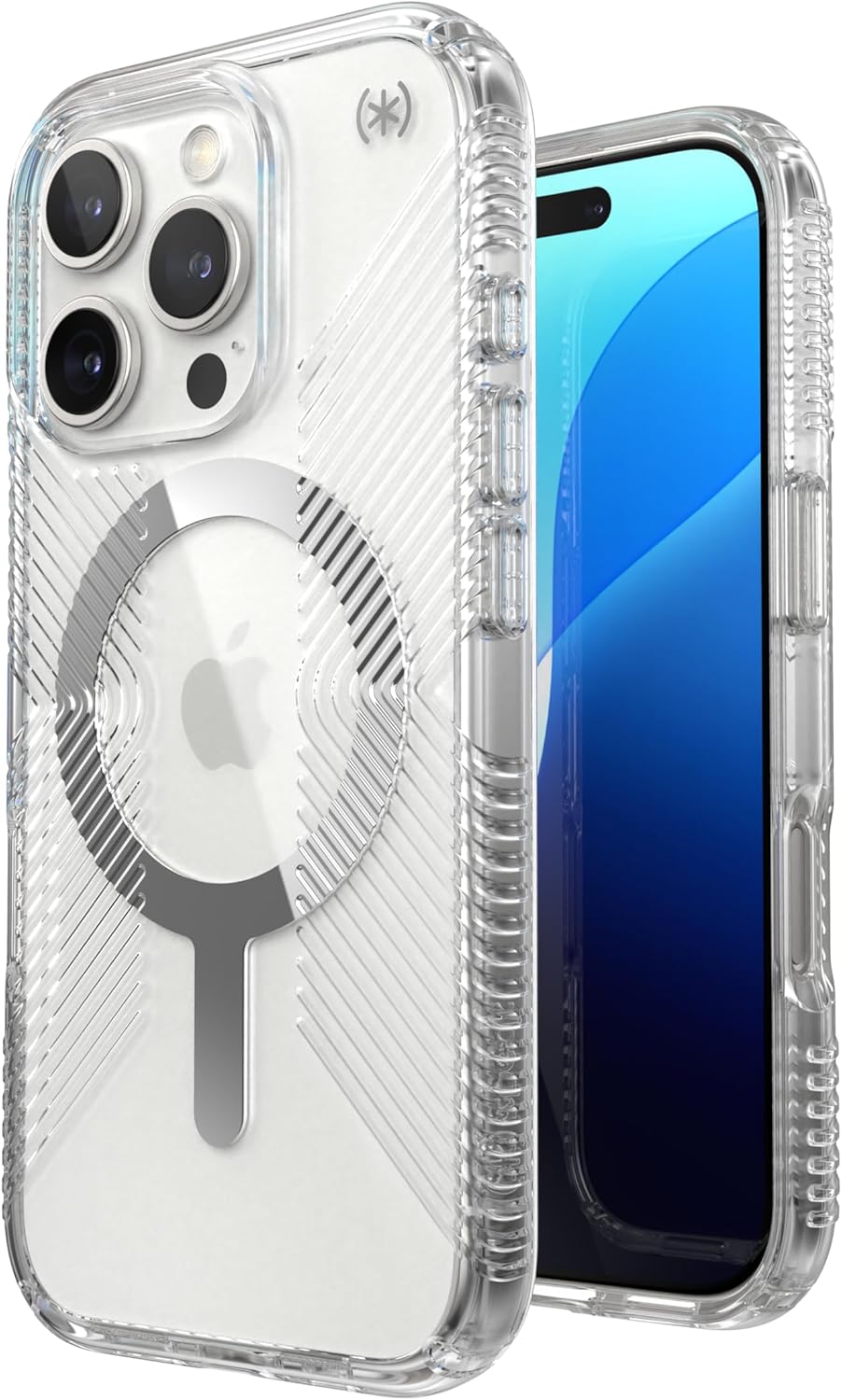 Speck Presidio Clear iPhone 16 Pro Case with MagSafe Compatibility