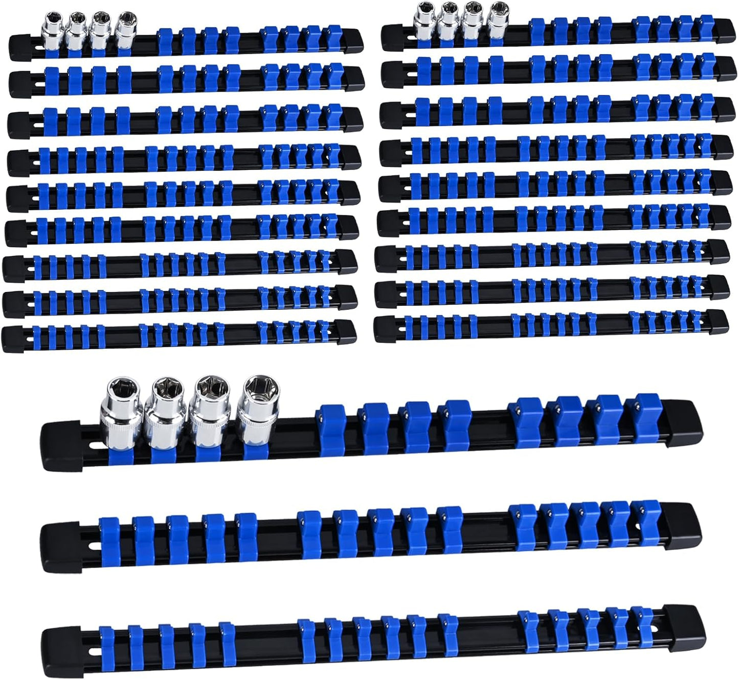 Socket Organizer Set 21PCS for Efficient Tool Storage Solutions