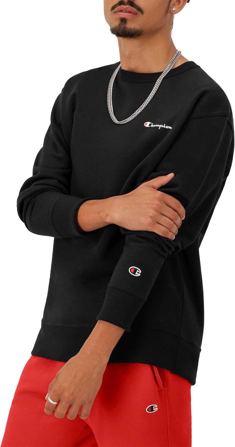 Champion Men's Fleece Midweight Crewneck Sweatshirt Review