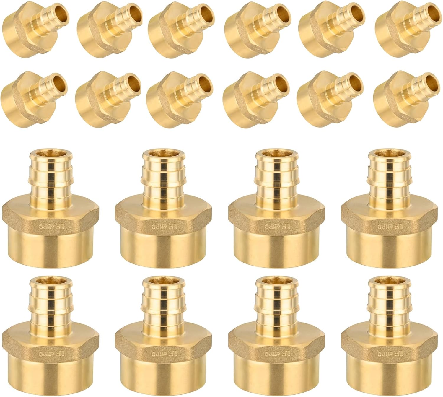 20 Pack PEX-A Fittings for Easy Installation and Durability