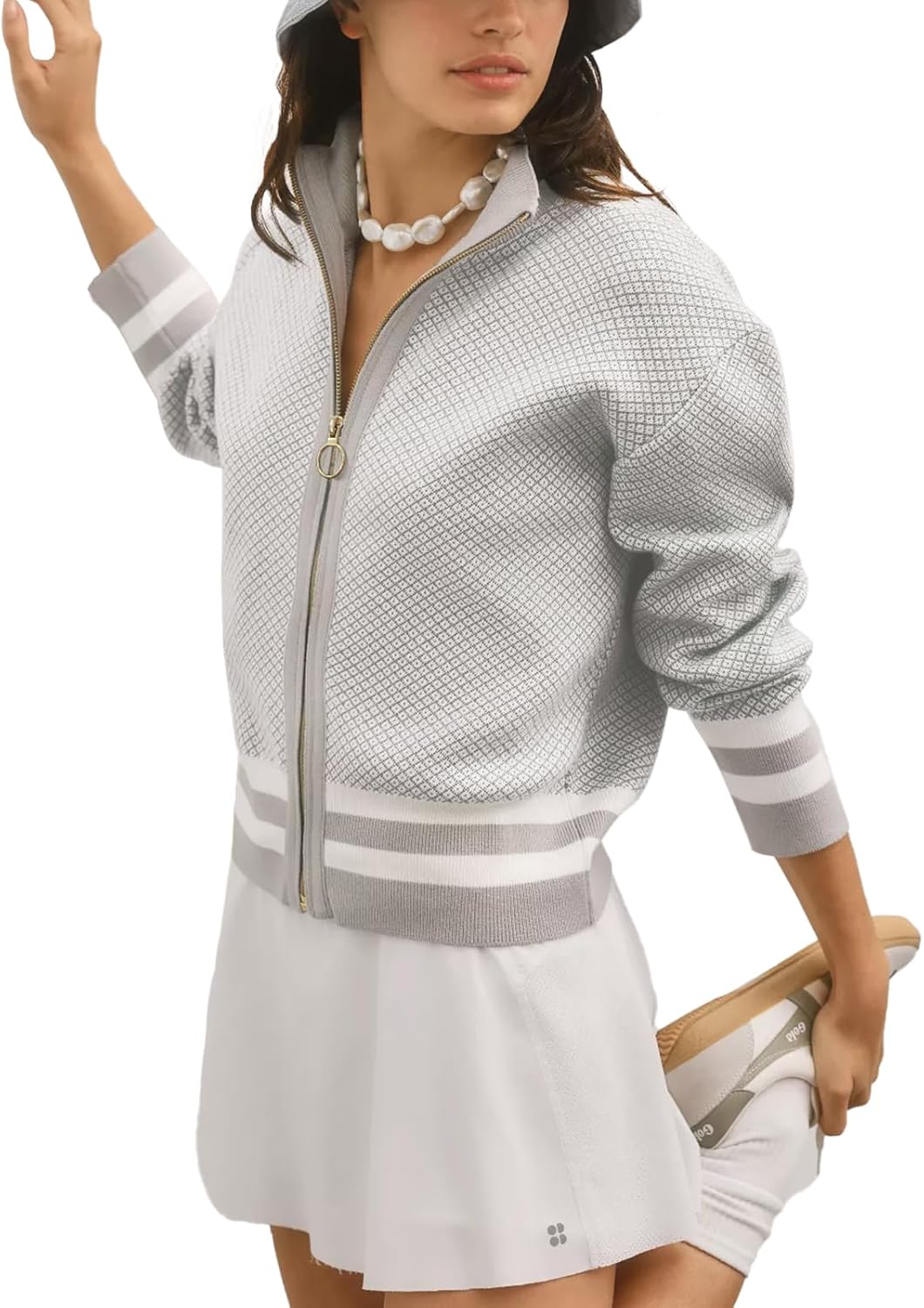 SuperPrity Cardigan Sweaters for Women Lightweight Zip Up Jacket