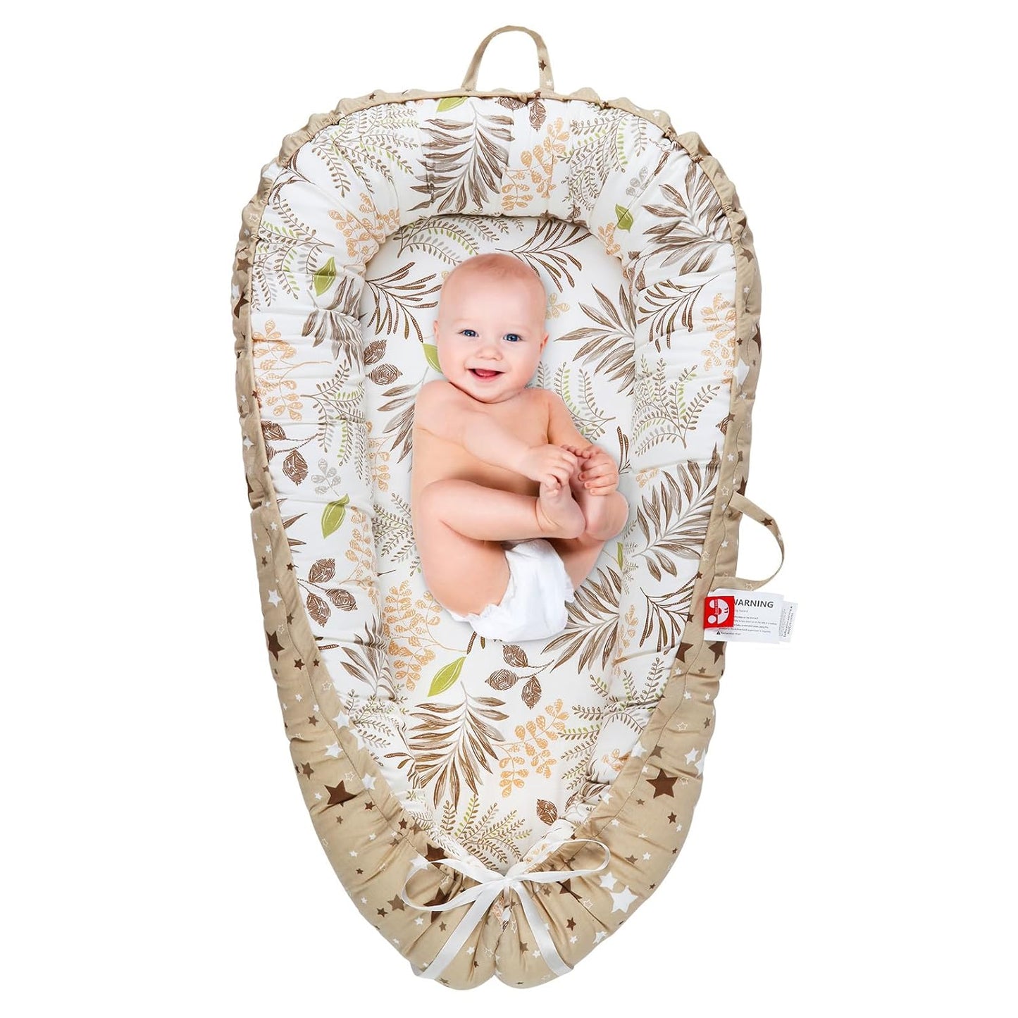 Baby Lounger for Newborn by kabirili - Portable Infant Seat