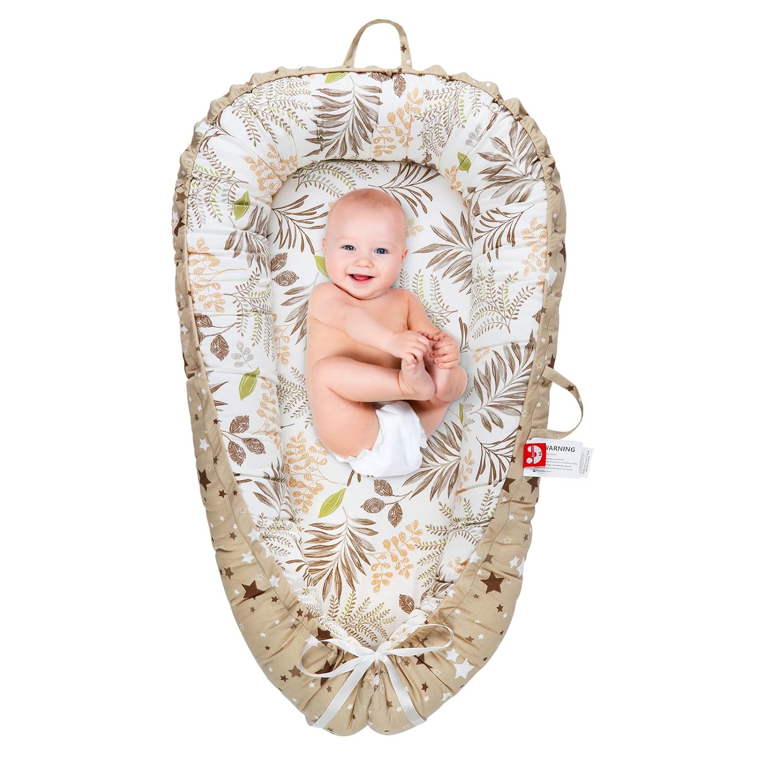 Baby Lounger for Newborn by kabirili - Portable Infant Seat