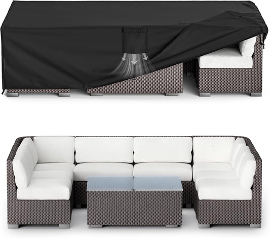 MR.COVER Patio Furniture Cover for Outdoor Sectional Sofa Set