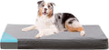 Orthopedic Memory Foam Dog Bed L (35in) - Cooling, Waterproof Crate