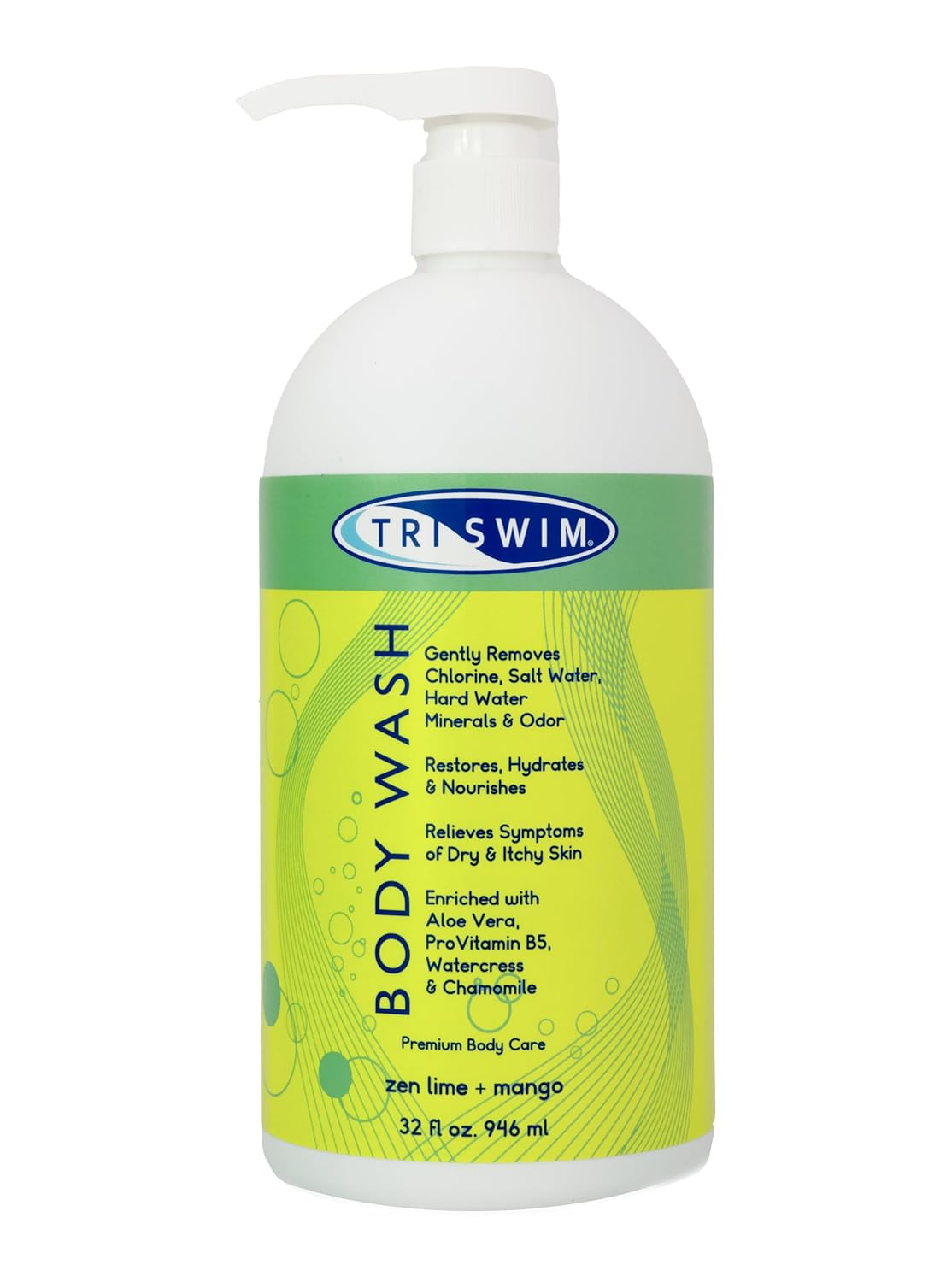TRISWIM Chlorine Removal Body Wash for Swimmers and Athletes