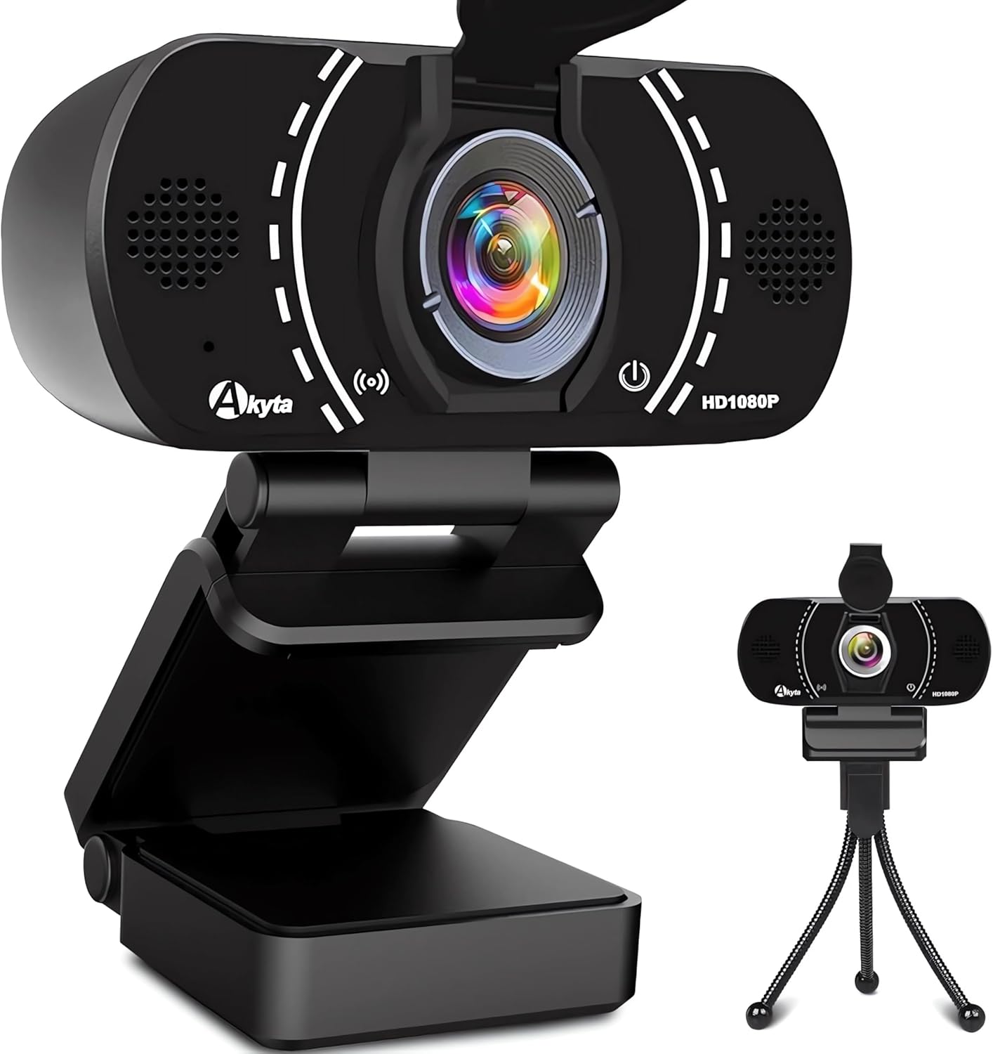 Akyta HD 1080p Webcam: Clear Video Calls