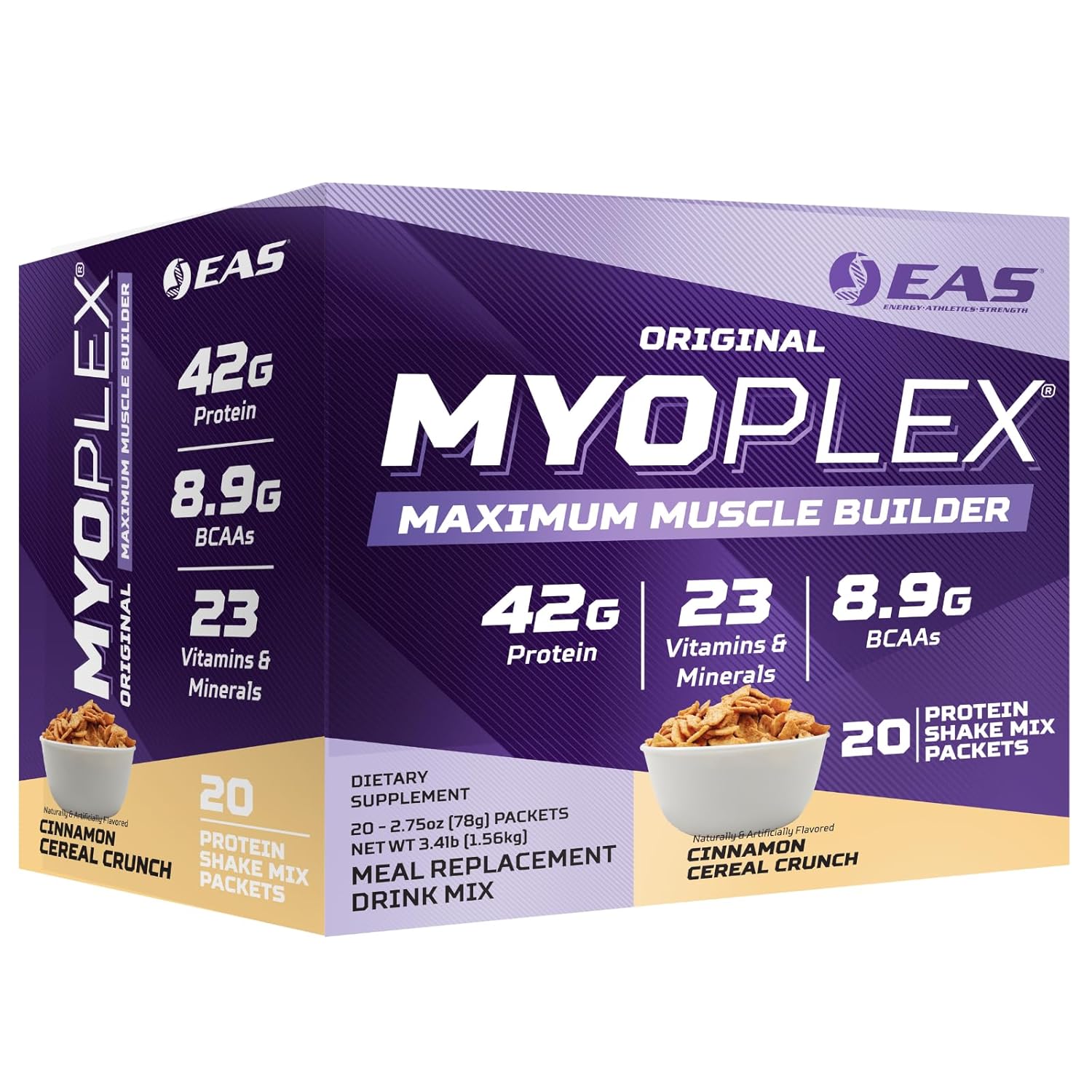 EAS Myoplex Maximum Muscle Builder Protein Drink Mix Review