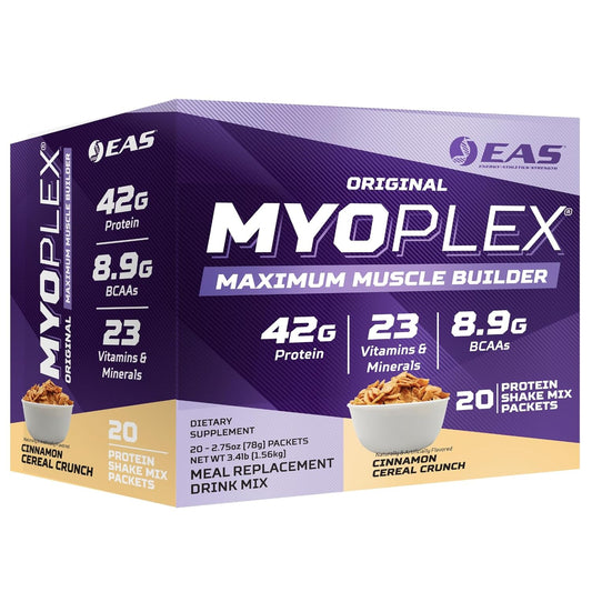 EAS Myoplex Maximum Muscle Builder Protein Drink Mix Review