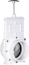 Valterra 4 in PVC Gate Valve for Koi Ponds and Aquaculture Use