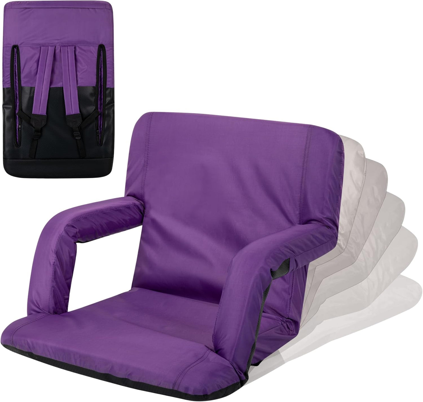 PICNIC TIME Ventura Portable Reclining Stadium Seat Review