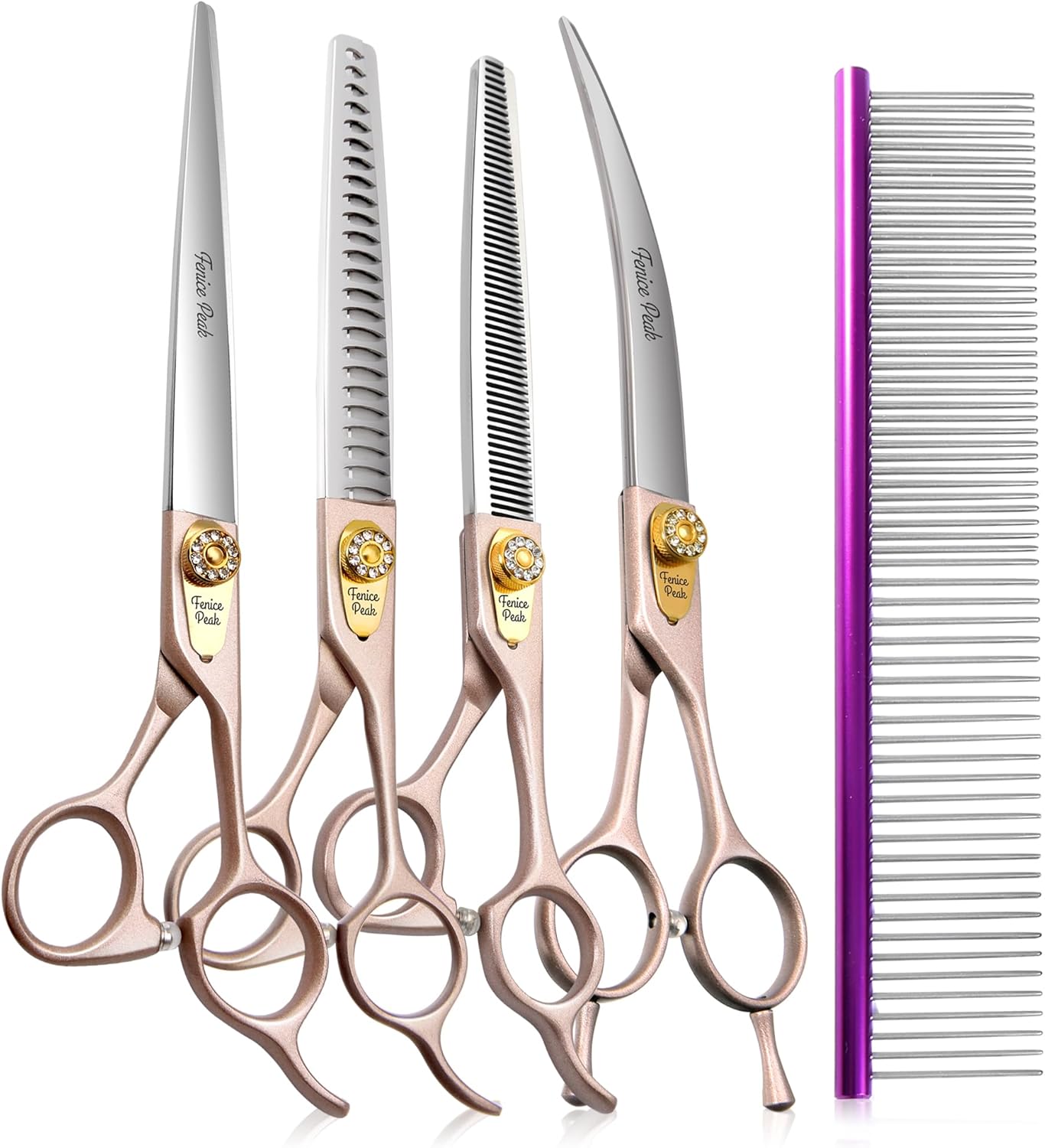Fenice Peak 7.5 Professional Dog Grooming Scissors Set Review