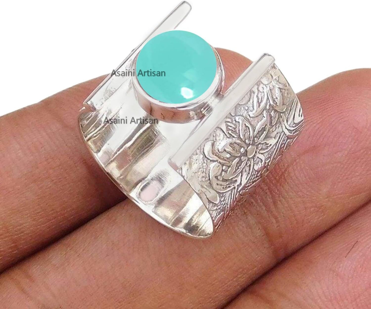 7MM Round Gemstone Sterling Silver Gift Ring for Every Occasion
