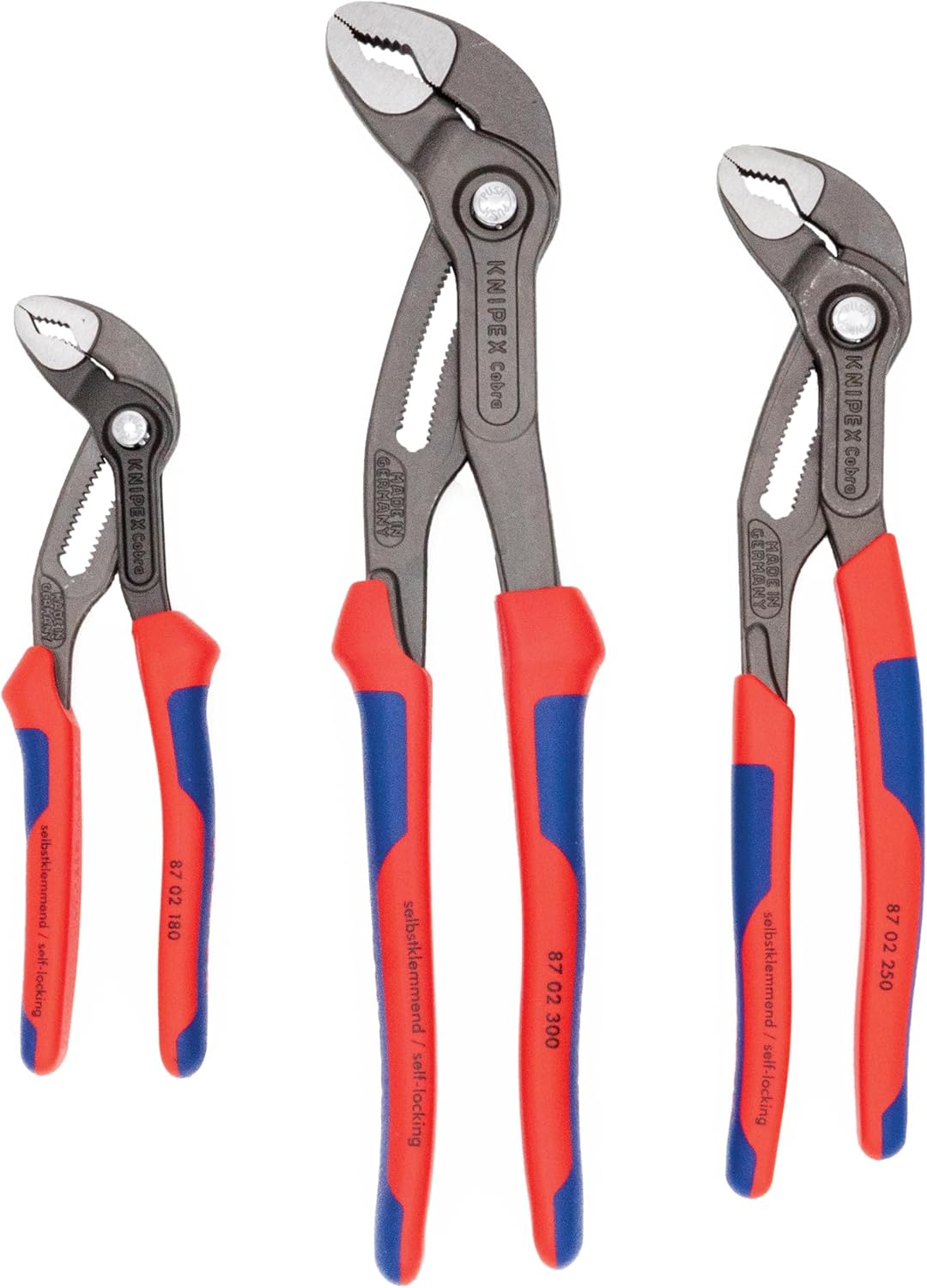 KNIPEX 3 Piece Multi-Component Cobra Set for Precision Tasks