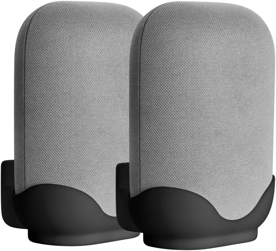 Space-Saving Wall Mount for Google Nest Audio x2