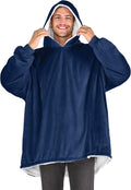 Bare Home Oversized Wearable Blanket - Cozy Sherpa