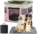 Portable Dog Playpen Foldable Kennel Tent for Small Pets - Travel