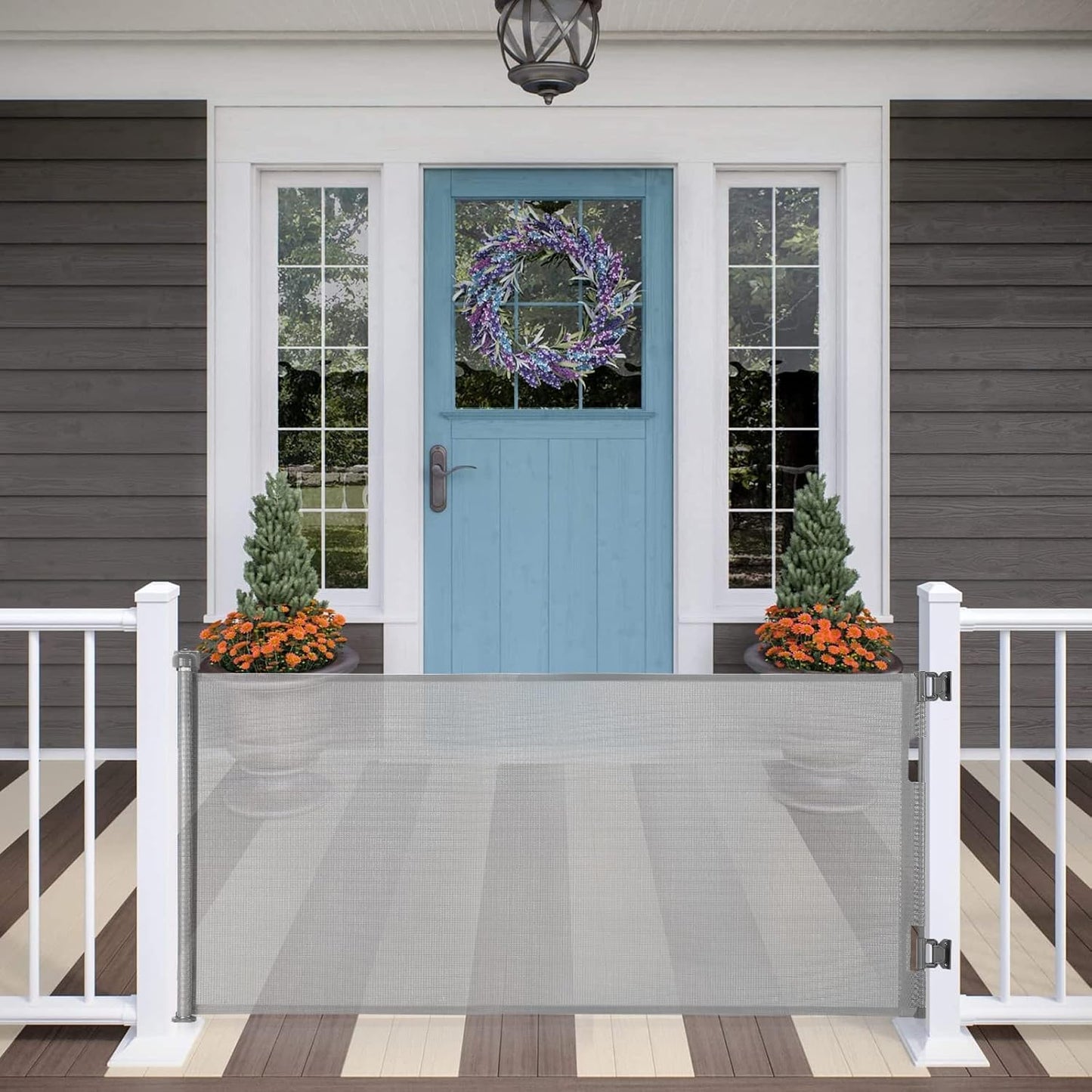 Retractable Baby Gate for Extra Wide Safety at Home