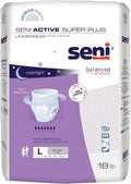 Seni Active Super Plus Unisex Incontinence Underwear Large - Heavy