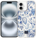 Walli Case for iPhone 16 Card Holder with Kickstand and Finger Strap