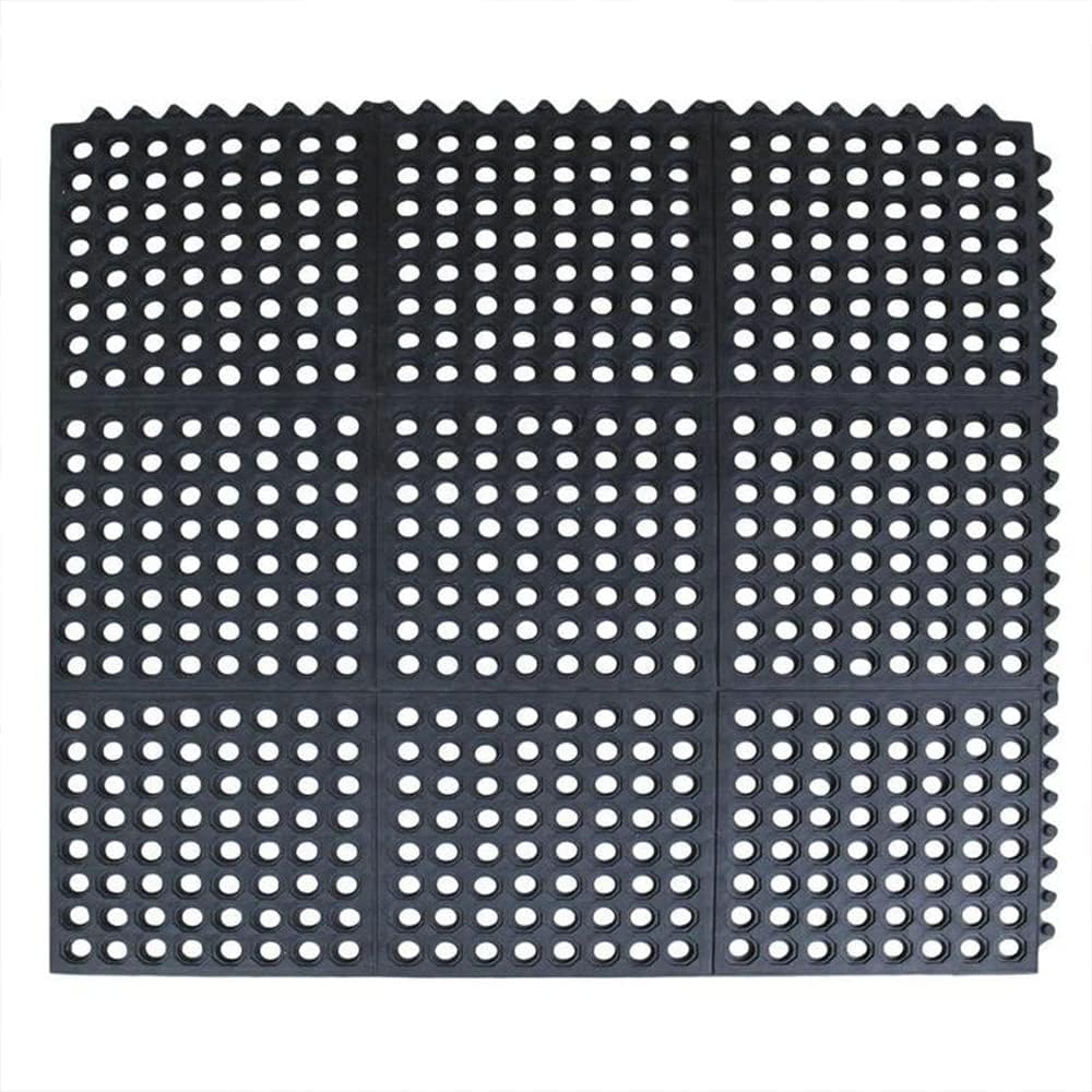 Anti-Fatigue Rubber Floor Mat for Kitchen, Bar, and Garden Use