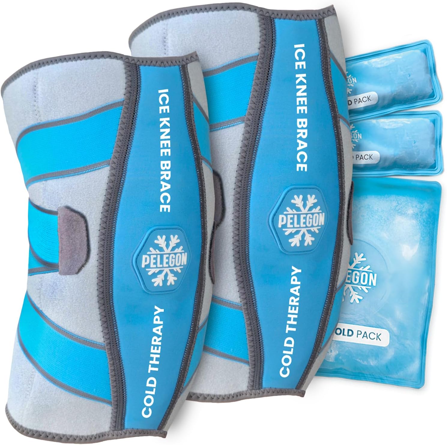 Knee Ice Pack Wrap for Surgery, Arthritis Pain, Sports Injuries