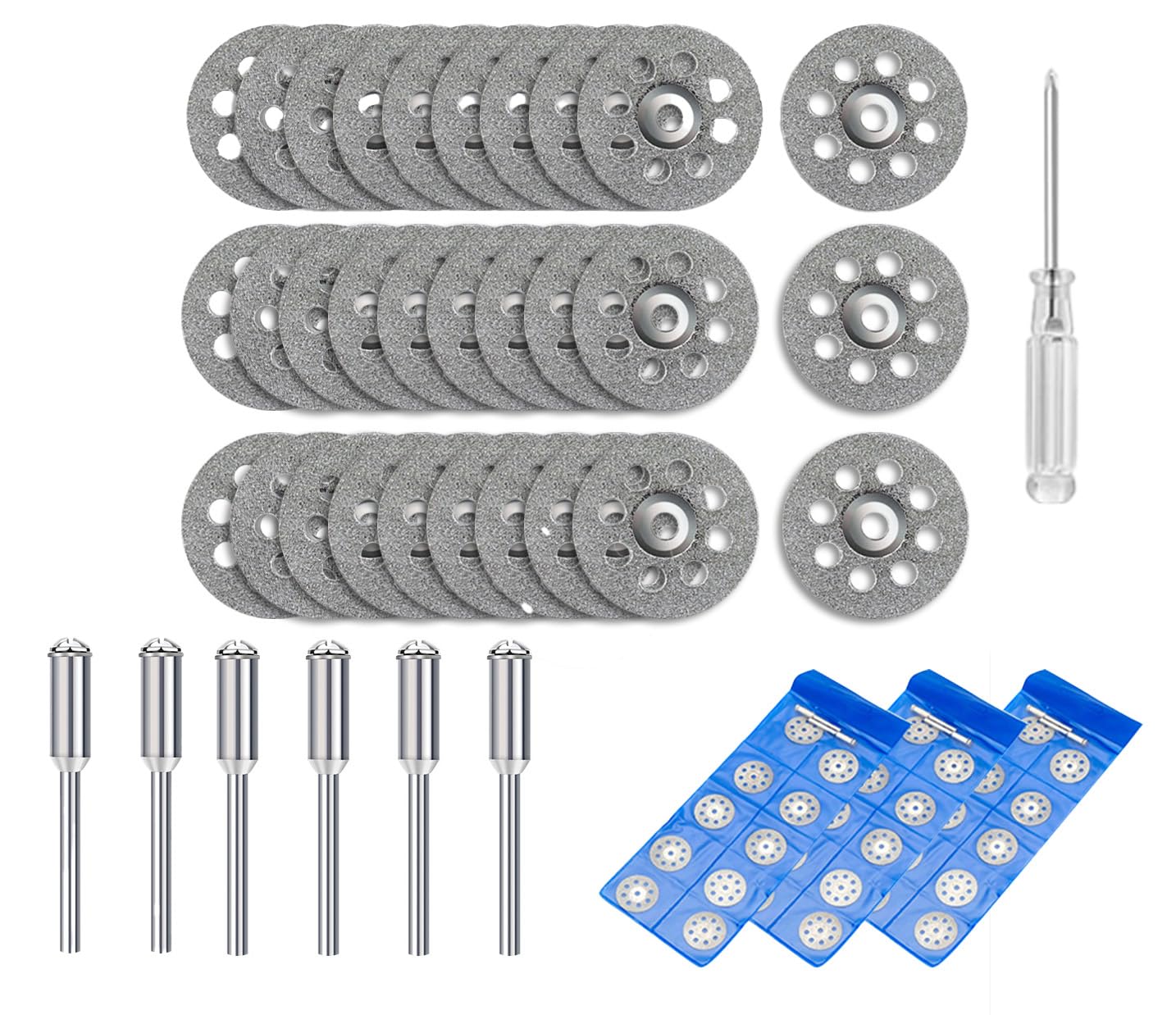 LiveOnce 30Pcs Diamond Cutting Wheels - Precision Cuts with Ease!
