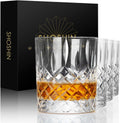 SHOSHIN Handmade Whiskey Glasses - Elegant Bourbon Gift Set