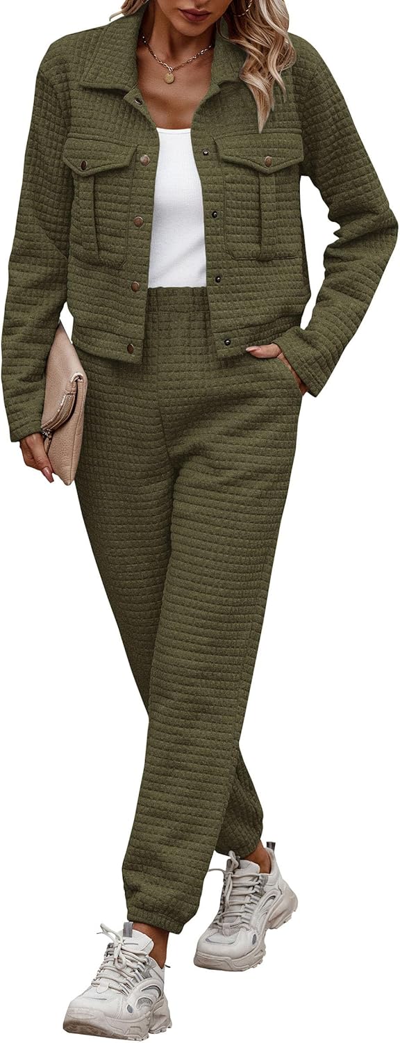 PRETTYGARDEN Womens Two Piece Sets for Fall 2025 Fashion