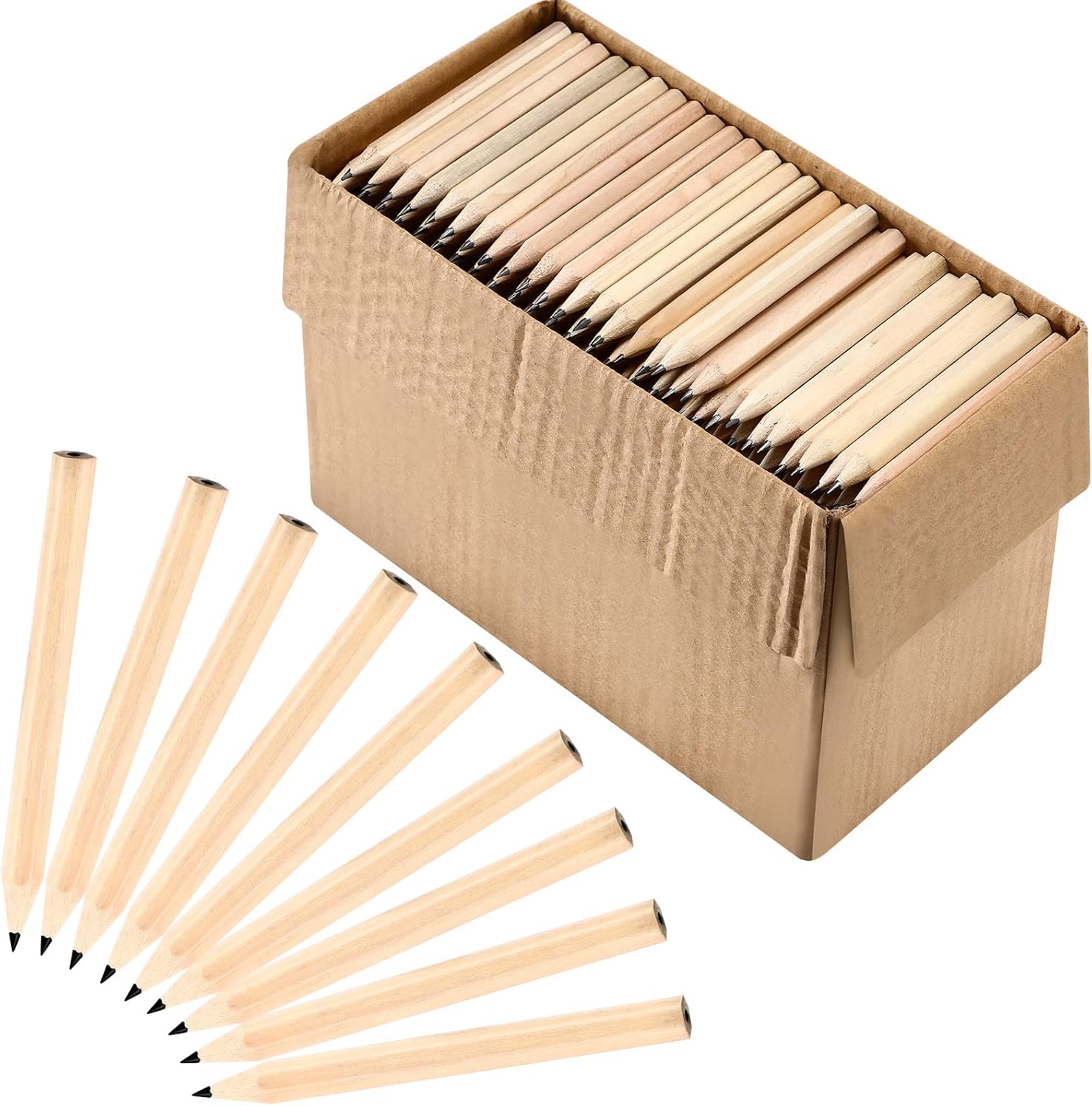 Yexiya Golf Pencils Bulk Half 2 HB Mini Pencils for Events