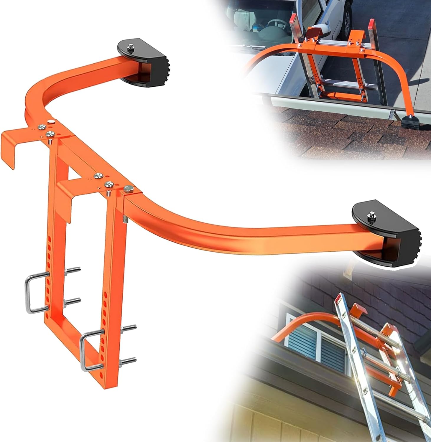 Ladder Stabilizer Accessory for Roof Gutter - Durable Support