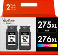 PG-275XL CL-276XL Replacement Ink Cartridges - 2Pack High Yield