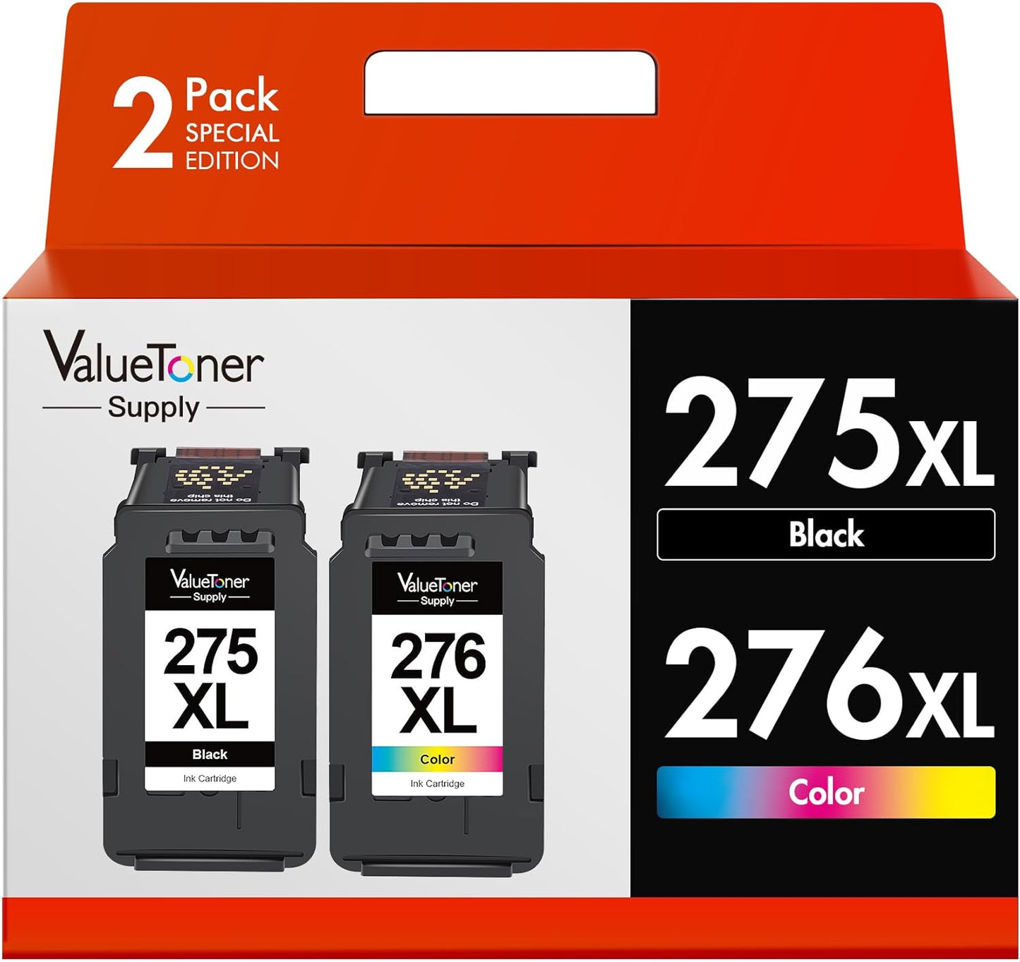 High Yield PG-275XL and CL-276XL Ink Cartridges for Canon Printers