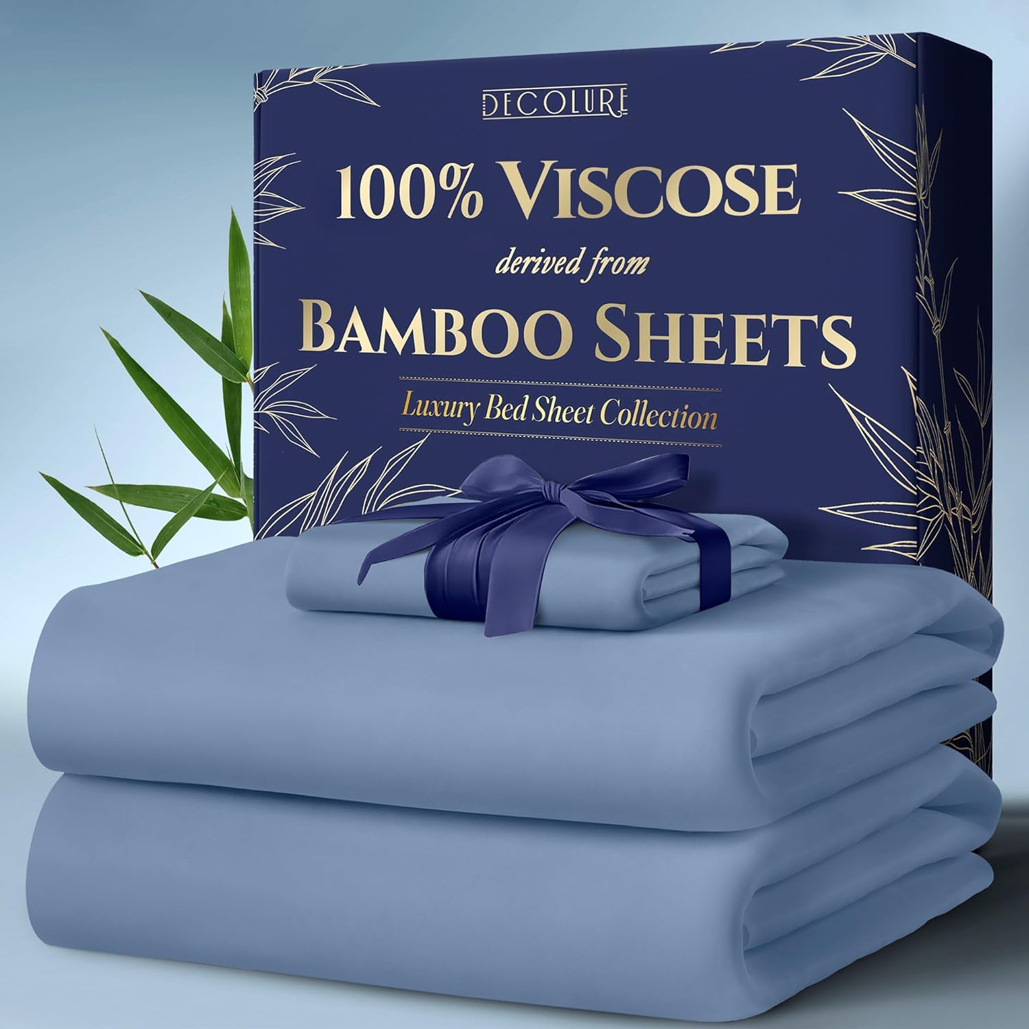 Viscose Derived from Bamboo Twin Sheets Set for Ultimate Comfort
