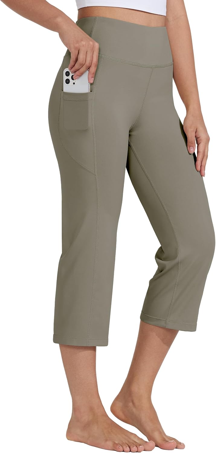 Willit Women's Yoga Capris Pants for Comfort and Style