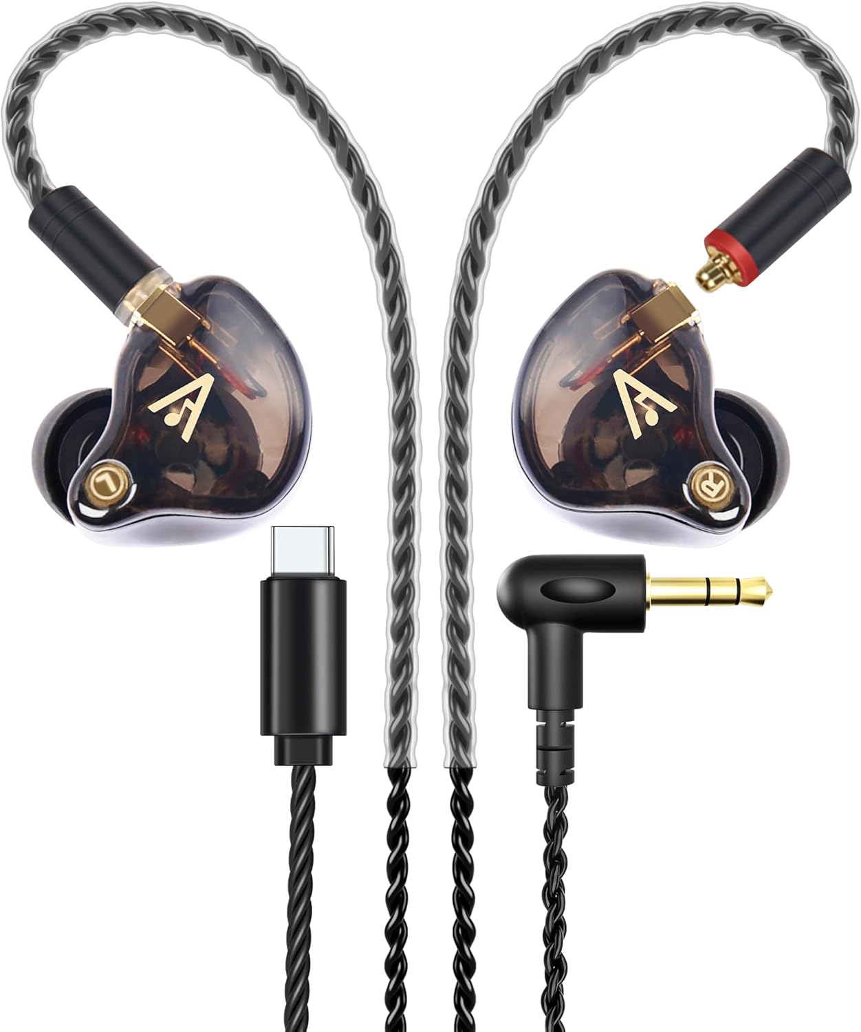 Vibes 201C Wired Earbuds for Music with Noise Isolation